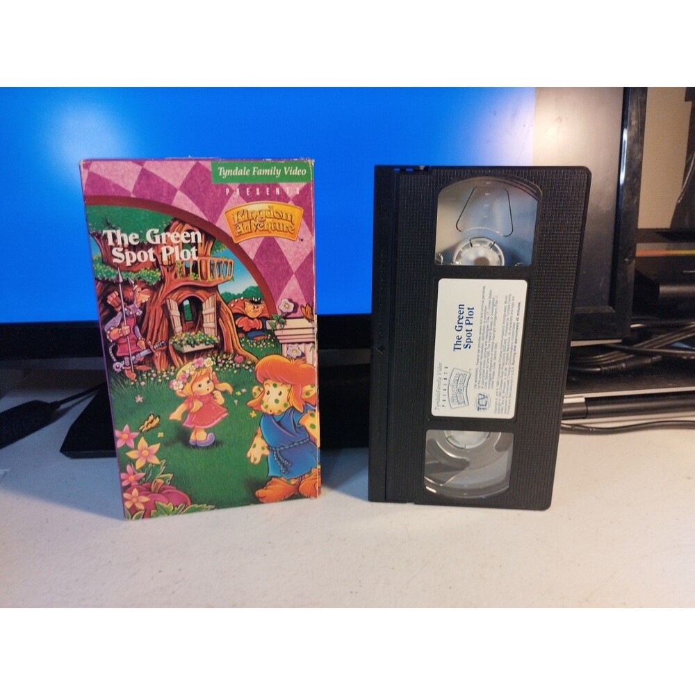 Kingdom Adventure: The Green Spot Plot VHS 1990 - Tyndale Family Video